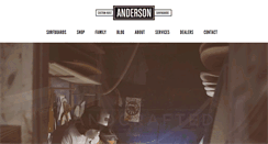 Desktop Screenshot of andersonsurfboards.com